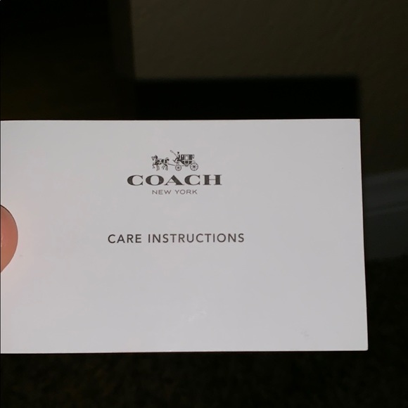 Gold and white Coach Satchel - Picture 6 of 6